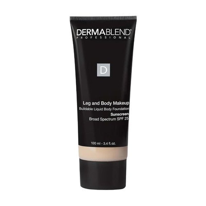Dermablend Leg and Body Makeup Foundation - SPF 25 for Flawless Coverage & Protection