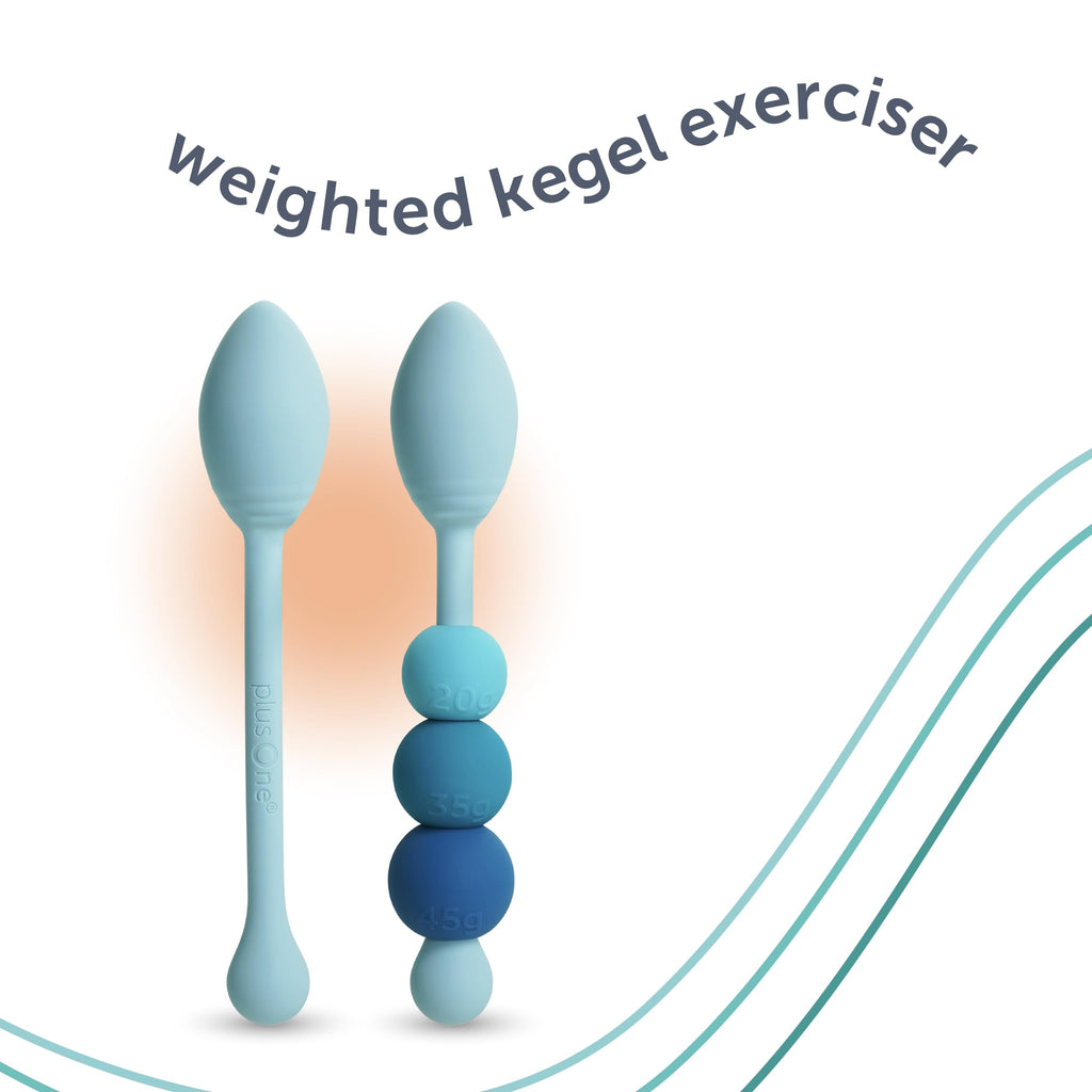 plusOne Kegel Trainer, Pelvic Floor Exercises