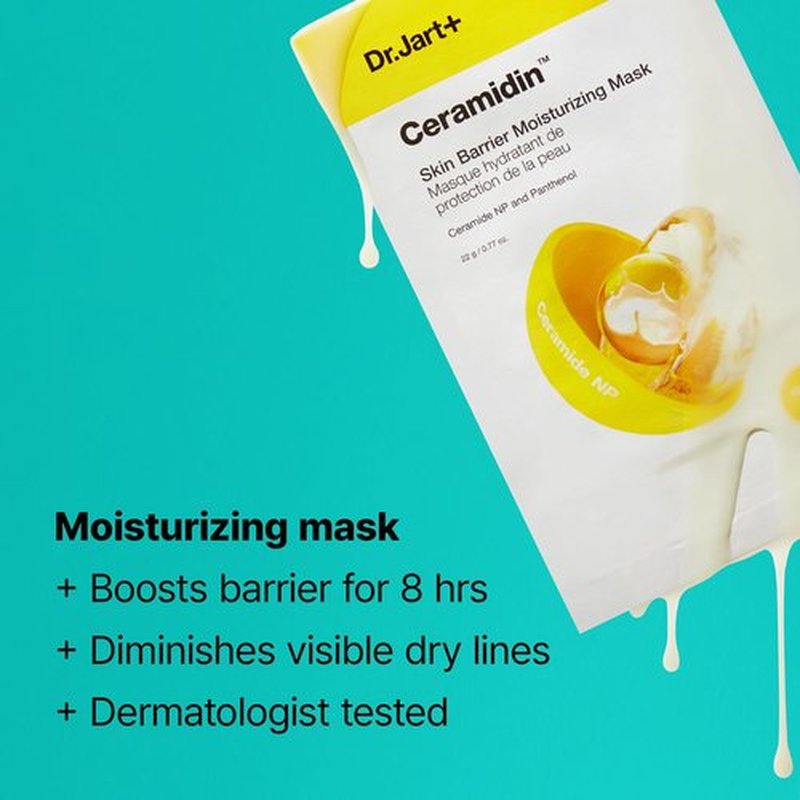 Dr.Jart+ Hydrating and Soothing Face Mask Value Set | 4 Korean Face Masks | Korean Skin Care Set
