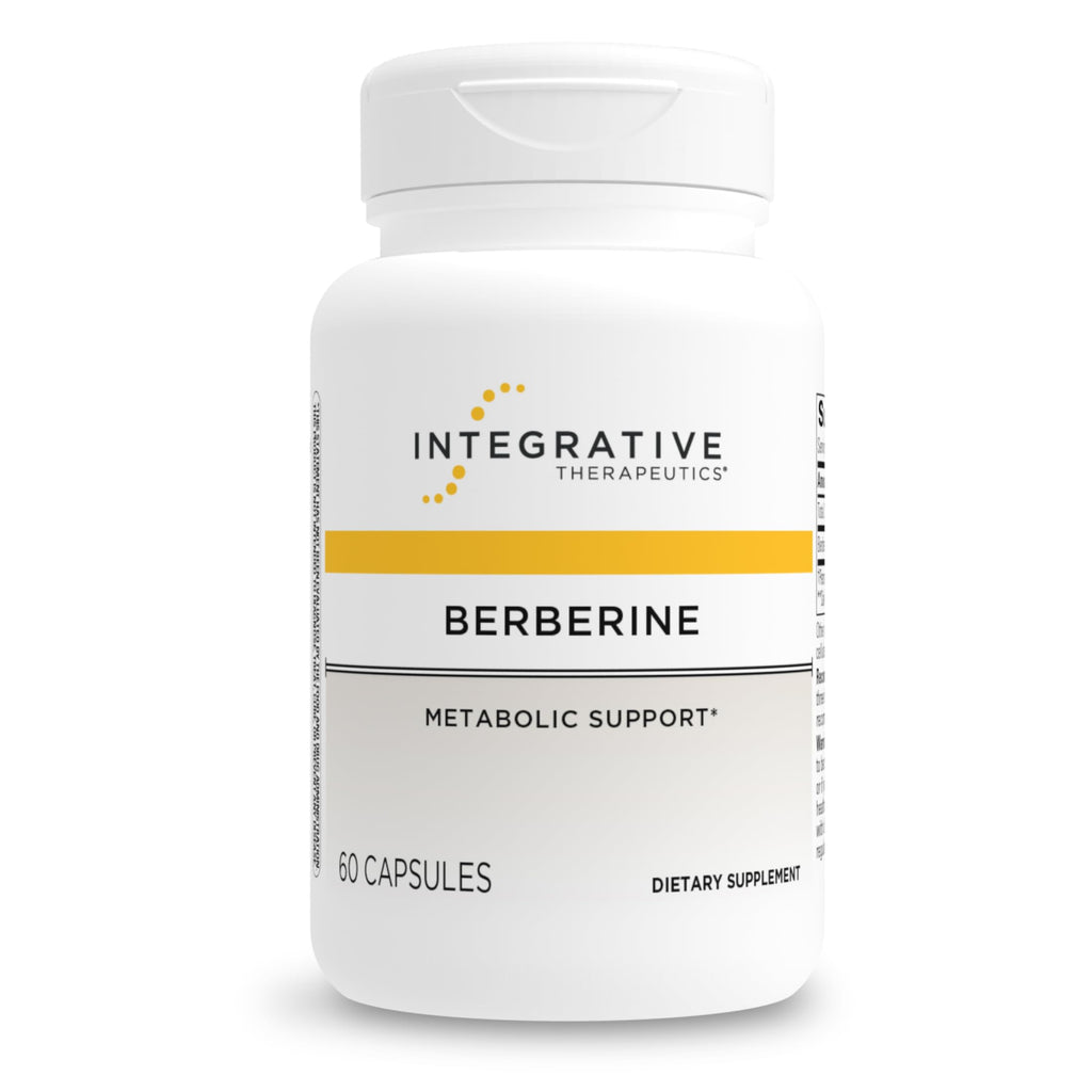 Integrative Therapeutics Berberine 1500mg - Supports Metabolic Health & Cellular Energy Metabolism - Third-Party Tested - Practitioner-Trusted Quality - Dairy-Free & Gluten-Free - 60 Capsules