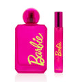 DefineMe Barbie Perfume Bundle, 100 mL Bottle and 8 mL Travel Spray, Fruity and Gourmand Fragrance with Strawberry, Dragon Fruit, Whipped Cream & Sandalwood Notes, Perfumes for Women