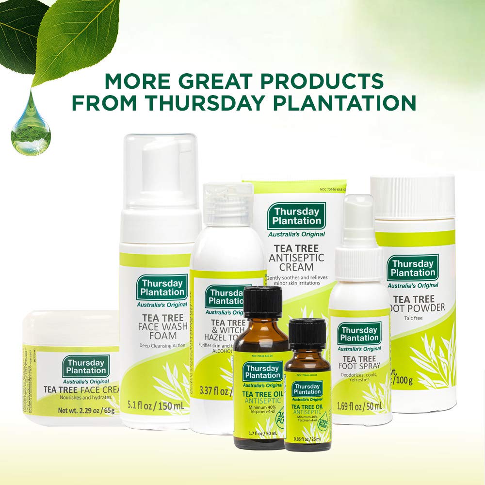 Thursday Plantation Tea Tree Face Cream, Moisturizes and Helps Maintain Clear Skin, 2.29 Ounces