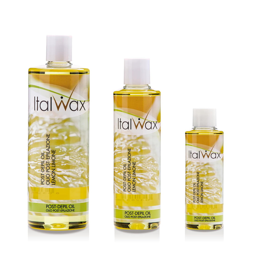 Italwax After Wax Care Lotion - 250ml / 8.45fl.oz - Tonic and antiseptic properties - Lemon - Moisturizing and removing waxing residues