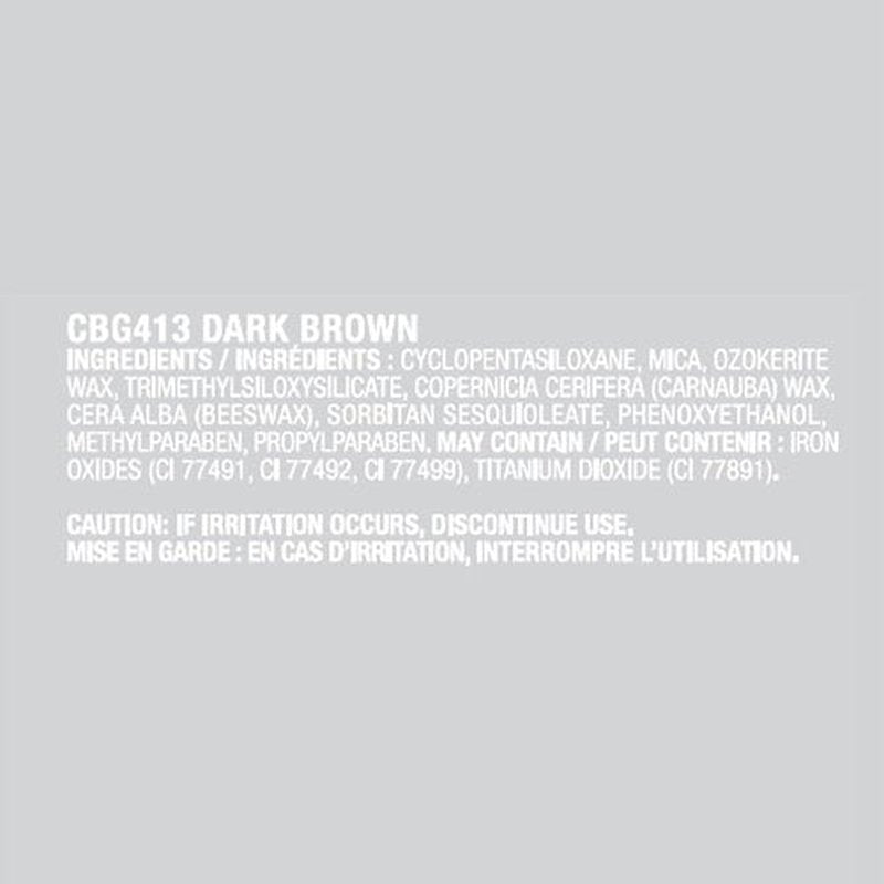 L.A. COLORS Browie Wowie Brow Tinted Gel - Dark Brown for Effortless, Defined Brows