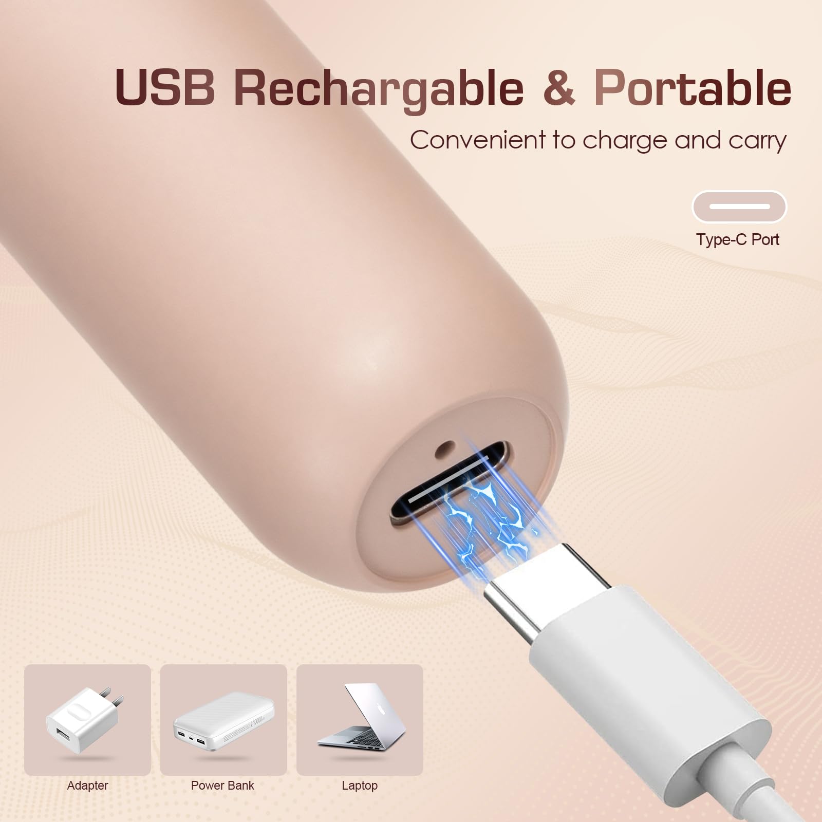 Pxiluyna Pro 3.0 Women Face Epilator - Facial Hair Remover and Shaver