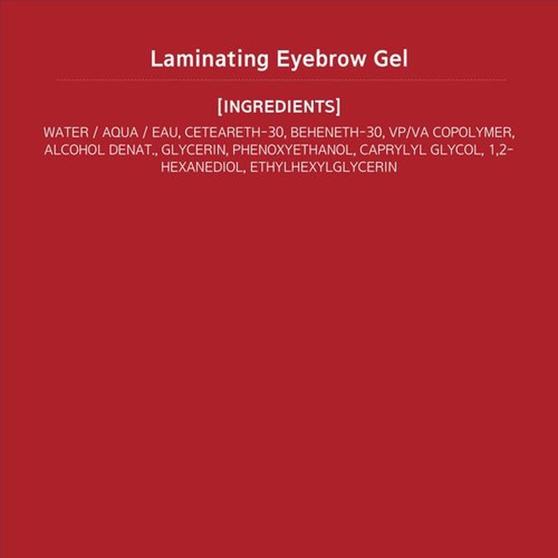 Espoir Laminating Eyebrow Clear Gel | Easy Shaping with Uniquely Designed Applicator, Long-Lasting & Smudge-Free, Non-Sticky and Lightweight Formula, Natural Look for Daily Makeup, Vegan, 0.1 fl oz