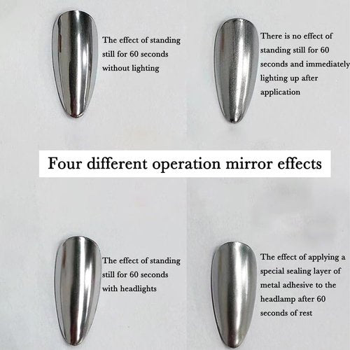 NAILKISS 8ml Sliver Metallic Painting Gel (Sliver + Gold)