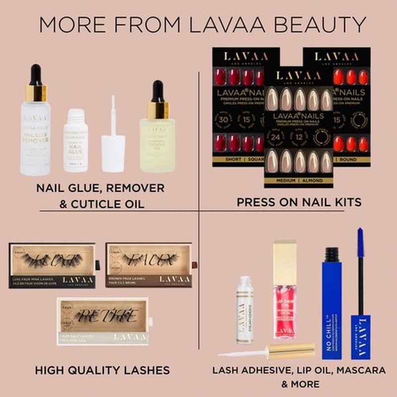 OMBRÉ MOOD Press-On Nails by Lavaa Beauty | Short Rounded Ombré French Glossy Nails