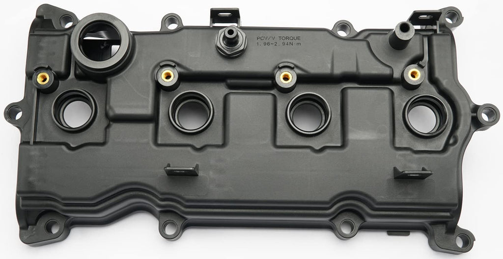 Engine Valve Cover with Gasket Bolts & Oil Filler Cap Compatible with 2013-2018 Nissan Altima 2016-2017 Nissan Murano 2014 Nissan Pathfinder 2014-2017 Nissan Rogue Infiniti QX60 2.5L Part# 13264-3KY0A