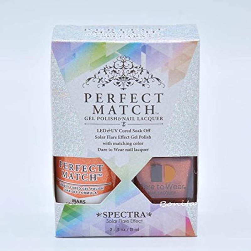 Lechat Perfect Match Gel Polish + Nail Polish Collection Spectra SPMS08 Mars