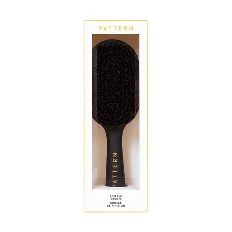 PATTERN Beauty by Tracee Ellis Ross Double-Sided Boar Bristle Brush w Firm Boar & Nylon Bristles. Smoothing hair brush.