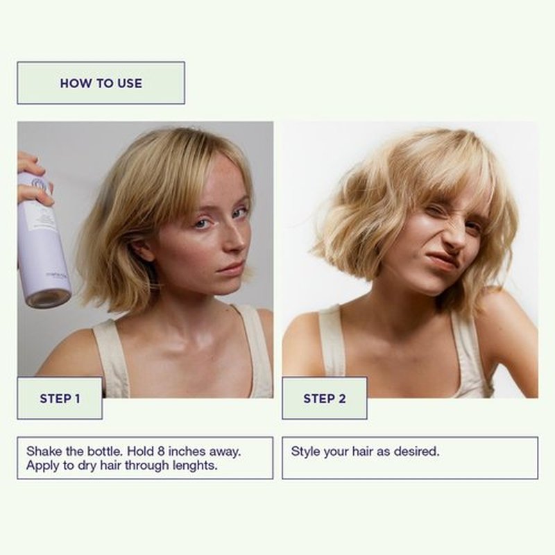 Maria Nila Texture Spray - Moisturizing Formula for Instant Volume & Texture | 100% Vegan, 8.4 Fl Oz