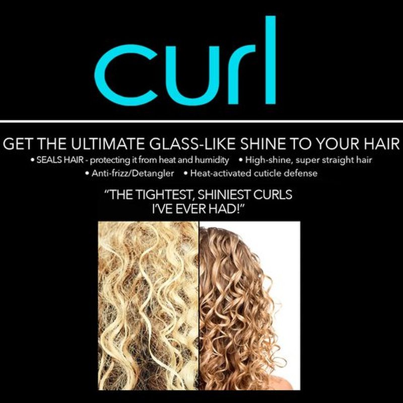 Hair Chemist CURL Anti-Humidity Shine Coat & Curl Sealing Spray - 8 oz. | Pack of 2