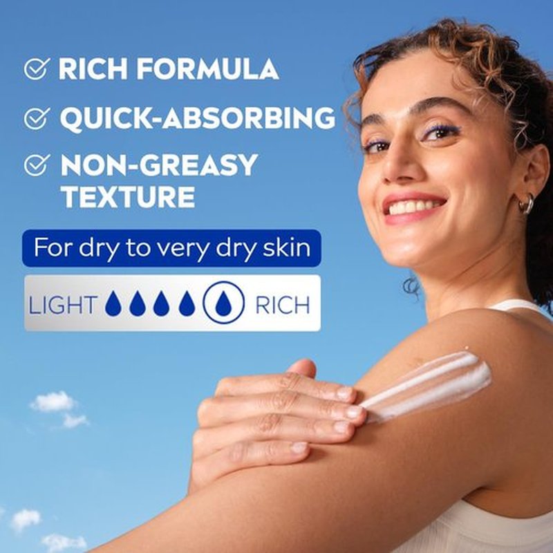 Nivea Nourishing Body Milk Lotion - Rich Moisture for Very Dry Skin | 400ml