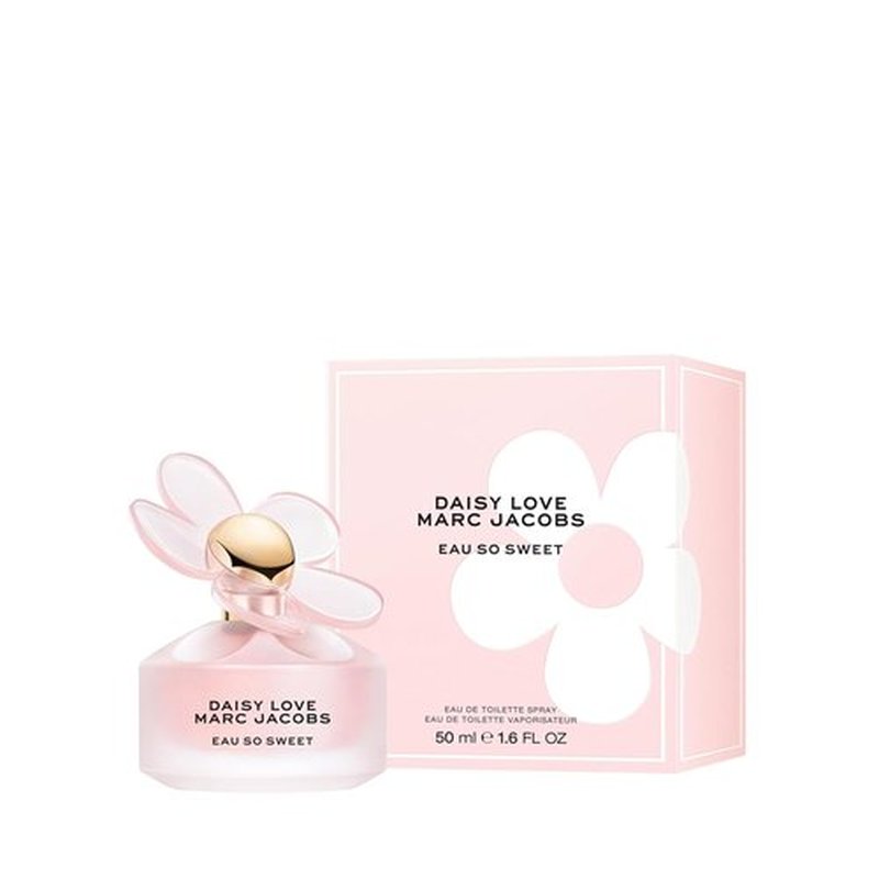 Marc Jacobs Daisy Love Eau So Sweet Eau de Toilette - Floral Women's Perfume with White Raspberries & Daisy Petals