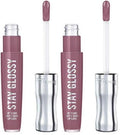 Rimmel Stay Glossy Lip Gloss - Non-Sticky and Lightweight Formula for Lip Color and Shine - 200 Tainted Love, .18oz (Pack of 2)