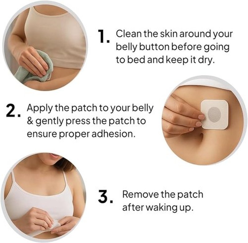 New Rejuvacare Ozem Body Patch, Works All Over The Body Around The Clock, Comfortable & Discreet Support, Suitable for Both Men and Women, 1 Month Supply, Gentle & Effective(30Pcs)