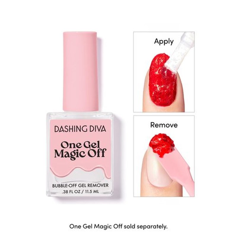 Dashing Diva One Gel Mega Bundle - Nothing But Neutrals - Includes 2 Colors, Iridescent Topper & Top Coat - 3-in-1 Base, Nail Color & Top Coat - Gel Nail Polish Set