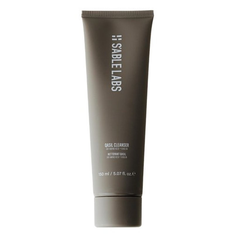 S'ABLE LABS - Qasil Facial Cleanser | Nourish, Cleanse, Soothe, Smooth | Oat Amino Acids, Shea Butter, Squalene, Vitamins E + B | Melanin-Inclusive Skincare (150 mL | 5.07 fl oz)