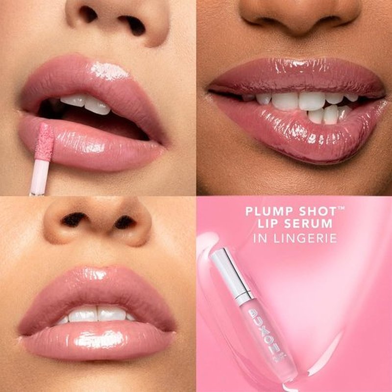 Buxom Plump Shot Lip Serum - Advanced Peptide Plumping Gloss with Hyaluronic Acid & Oils