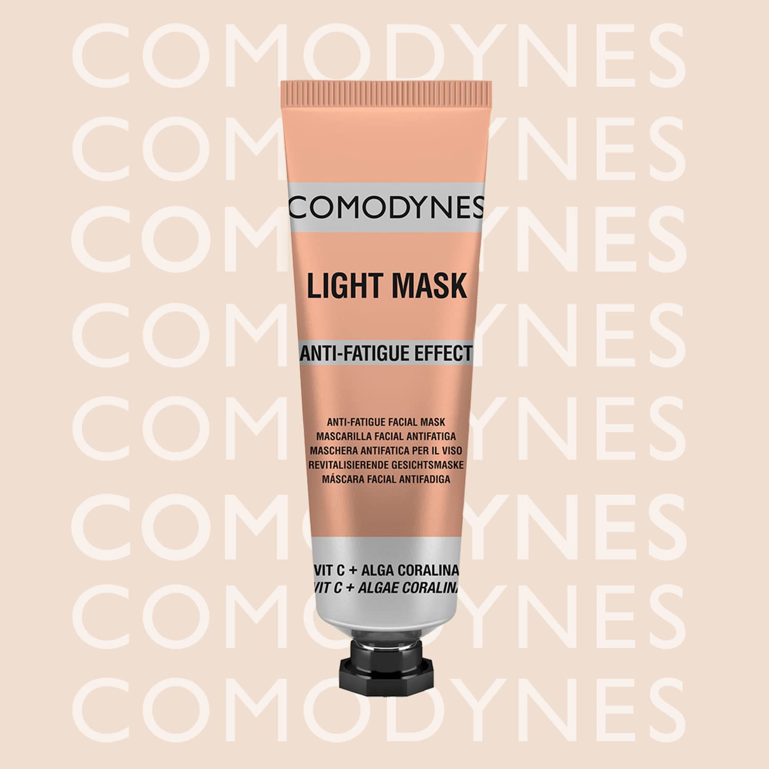 COMODYNES Light Mask C Vit. Energizing Facial Mask – Tired And Devitalized Skin – Restore The Balance Of The Skin - Vitamin C - Coral Seaweed