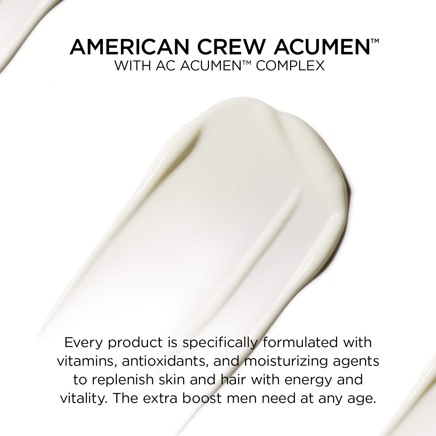 American Crew Men's Exfoliating Face Cleanser, Daily Clay Cleanser, 5.1 Fl Oz