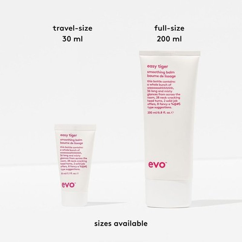 EVO Easy Tiger Straightening Balm - Frizz Control & Heat Protection | 3.4 oz