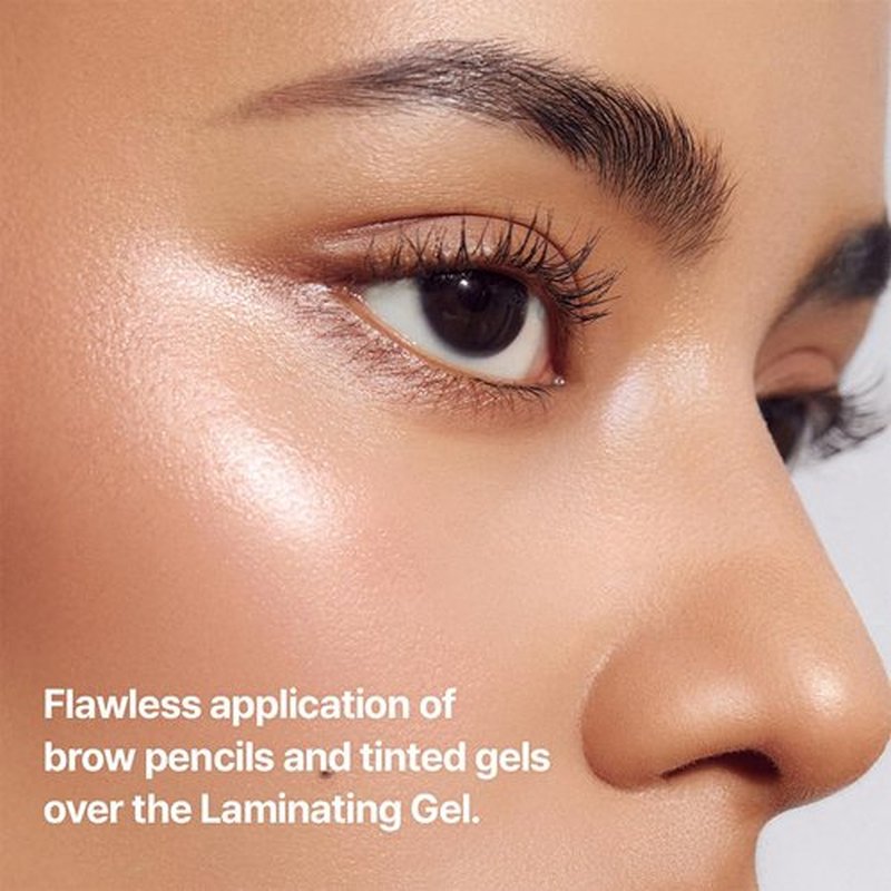 Espoir Laminating Eyebrow Clear Gel | Easy Shaping with Uniquely Designed Applicator, Long-Lasting & Smudge-Free, Non-Sticky and Lightweight Formula, Natural Look for Daily Makeup, Vegan, 0.1 fl oz