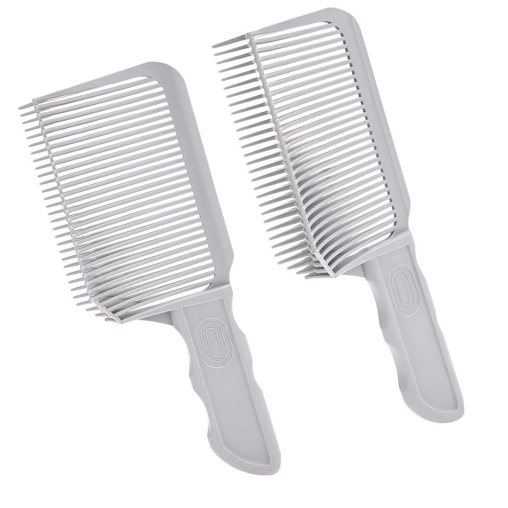 2Pcs Barber Fade Combs Ergonomic Flat Top Combs Gradienter Precise Hairdressing Tool For Precise Haircuts And Styling