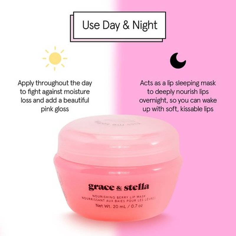 grace & stella Award Winning Lip Butter - Lip Balm Hydrating - Nourishing Lip Mask (3-pack) Airplane Travel Essentials, Beach Vacation and Purse Essentials - Lip Moisturizer for Dry Lips - Vegan