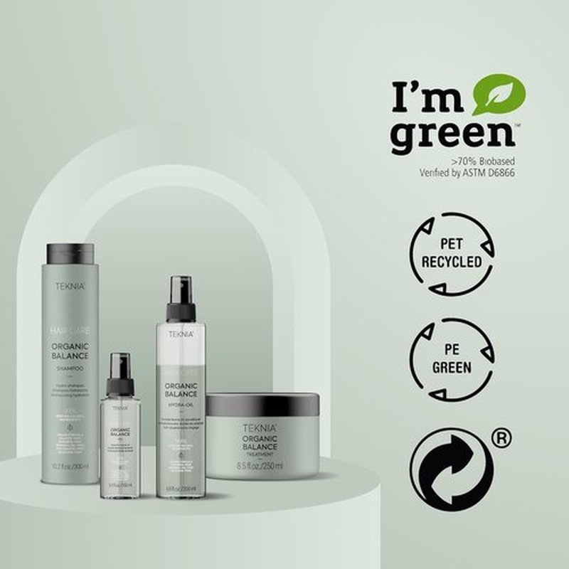 LAKMÉ Teknia Organic Balance Treatment - Hydrating Hair Mask for Deep Moisture | 8.5 Fl Oz