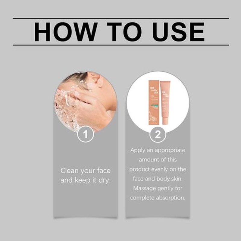 Skiennix Lightweight Moisturizing Cream - Breathable Hydrating Sunscreen SPF 50 | Daily Skin Protection, 1.76 oz