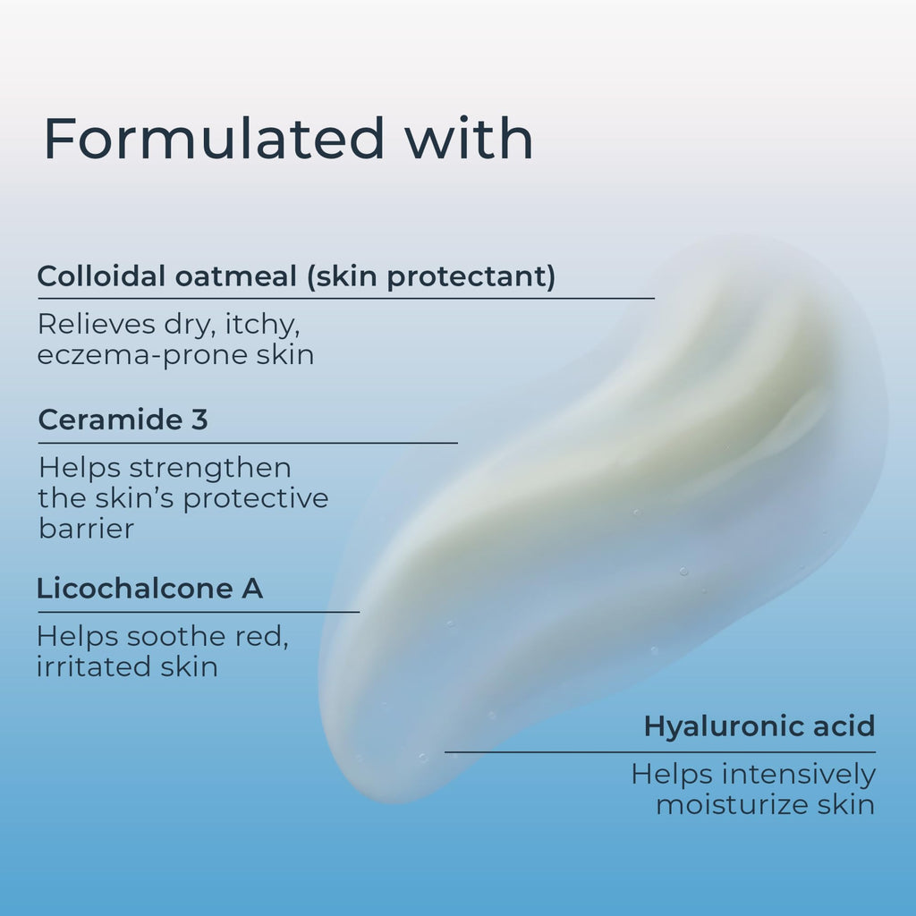 Eucerin Eczema Relief Hydrogel for Dry,Itchy,Eczema-Prone Skin,Fragrance Free and Steroid Free Body Moisturizer for Dry Skin,5 Fl Oz Tube,(Pack of 2)