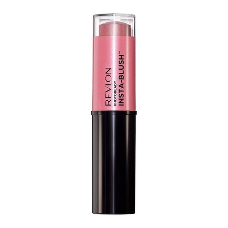 Revlon PhotoReady Insta-Blush Stick - High Impact Berry Kiss Color | Cream to Powder Formula, 1.15 Oz