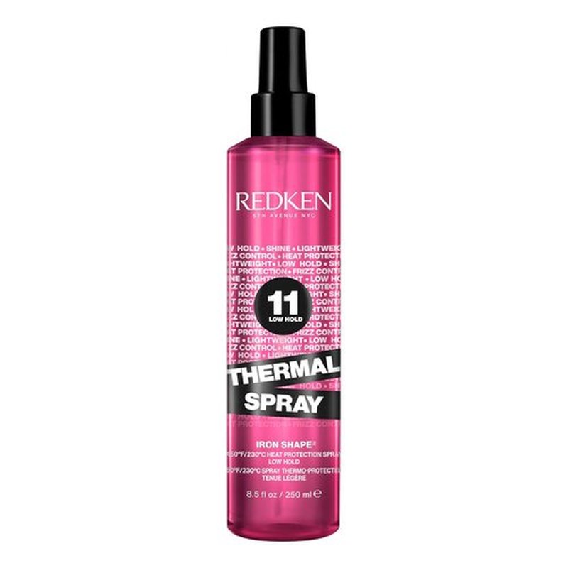 Redken Thermal Spray 11 | Low Hold Hair Spray for Smooth, Silky, Frizz-Free Finish - Heat Protection
