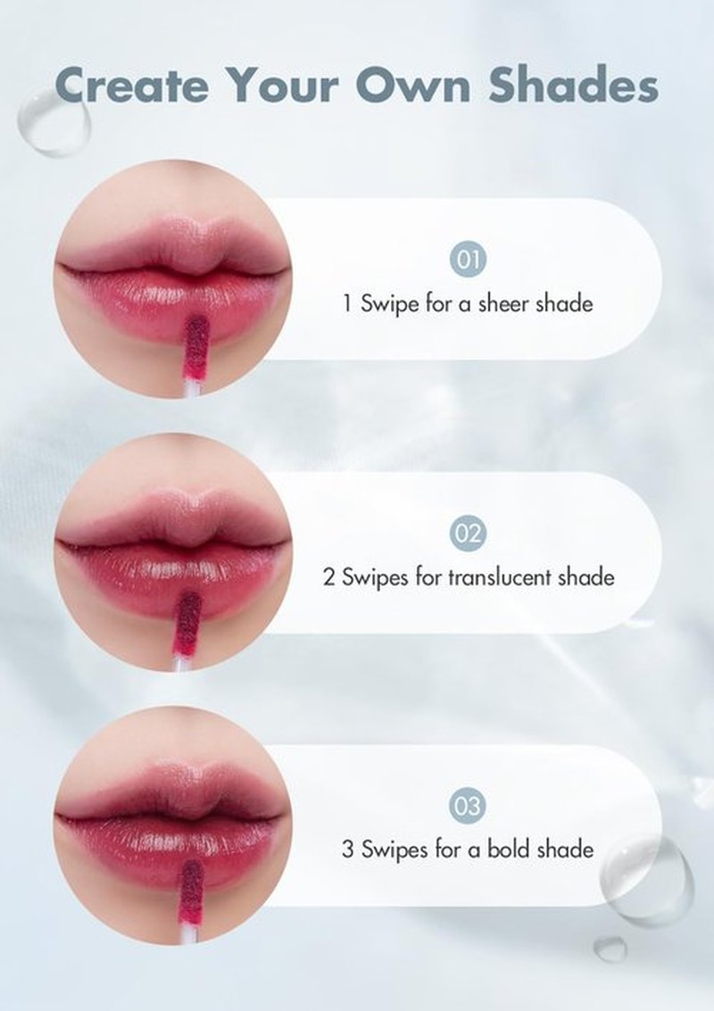 rom&nd DEWY·FUL Water Tint | 13 CUSTARD MAUVE | Hydrating, Non-Sticky Lip Gloss for Sheer, Long-Lasting K-Beauty Dewy Finish