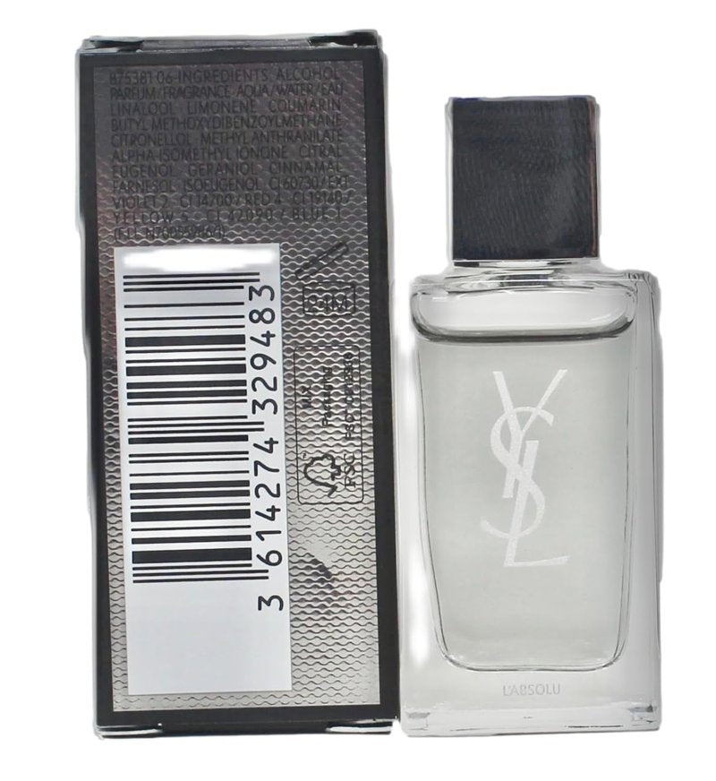 Yves Saint Laurent MYSLF L'ABSOLU Parfum - Men's Mini Travel Size Perfume 7.5 ml / 0.25 Fl oz