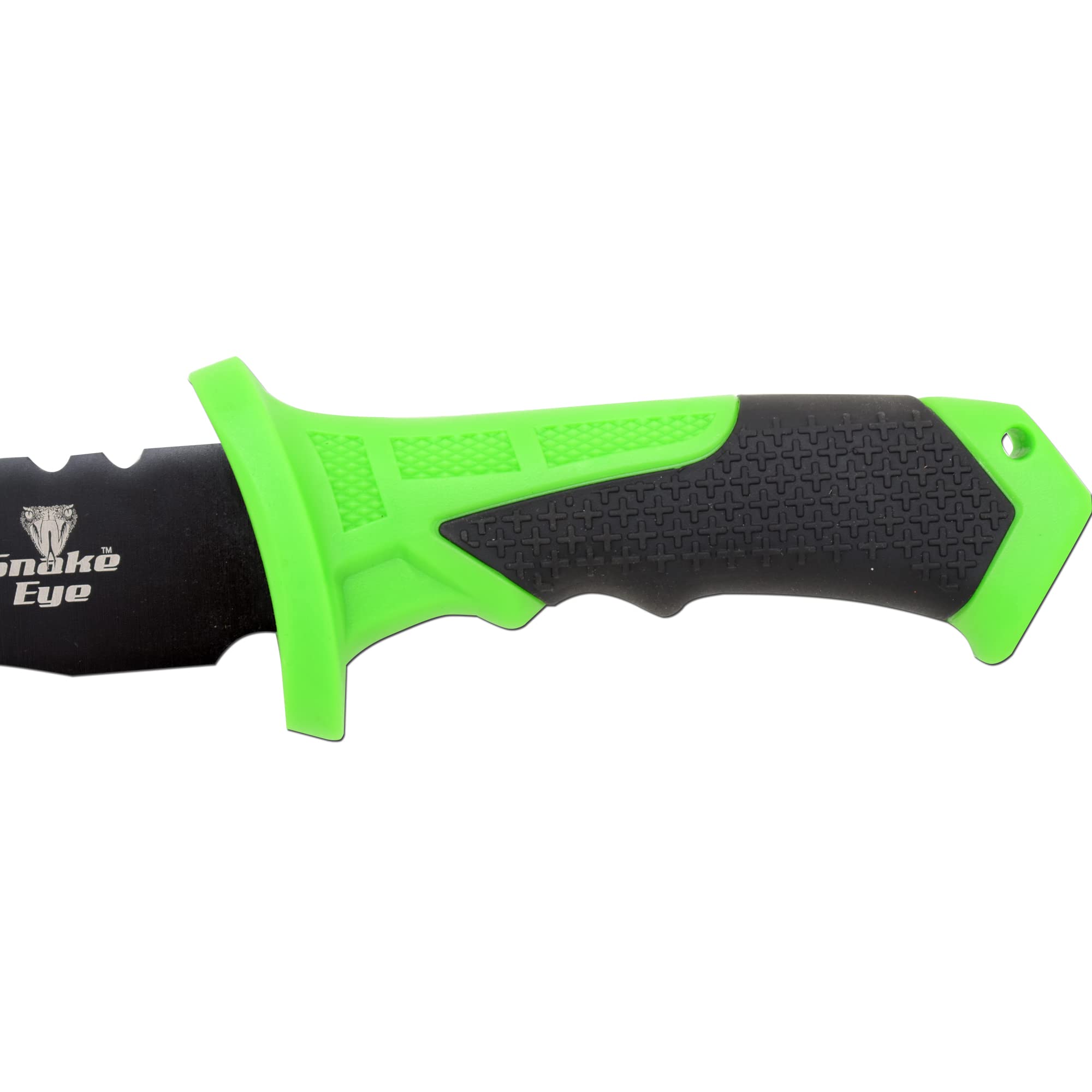 Snake Eye Tactical Compact Tomahawk Full Tang | Camping Axe | Outdoors | Gaming (Black & Green)
