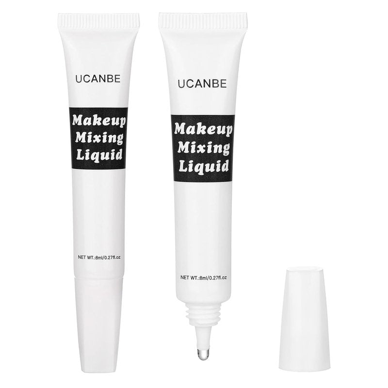 UCANBE Makeup Mixing Liquid - 0.27 Fl Oz Multi-Use Transformer for Eyeshadow & Eyeliner | Clear Enhancer