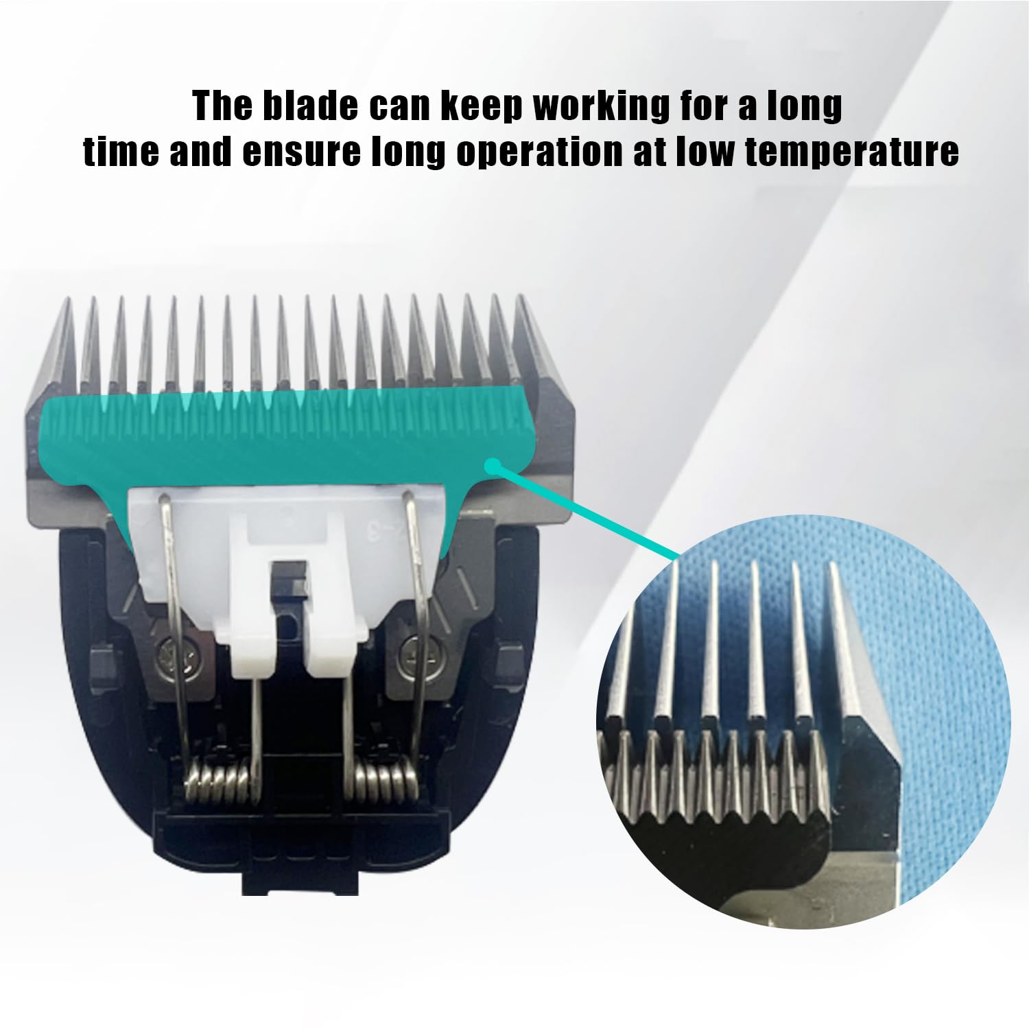 Newbulu Flash Clipper Professional Detachable Replacement Blades,Compatible with Kenchii Flash Clipper Blade（Size 3F-12mm ）