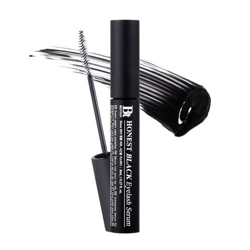 BENTON Honest Black Eyelash Serum - Thicker, Fuller Lashes with Black Tint - 0.27 Fl. Oz