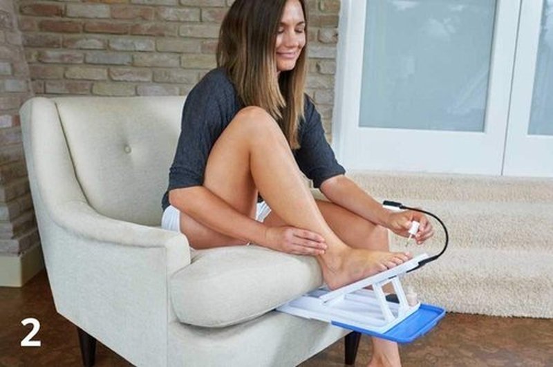 Stedi Pedi for a Perfect, Comfortable Pedicure...at Home.
