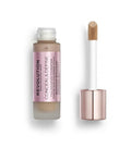 Revolution Beauty London, Conceal & Define Foundation, Full Coverage, Long-Lasting Matte Finish, Vegan & Cruelty-Free, F10 Medium Skin Tones, 0.8 fl oz