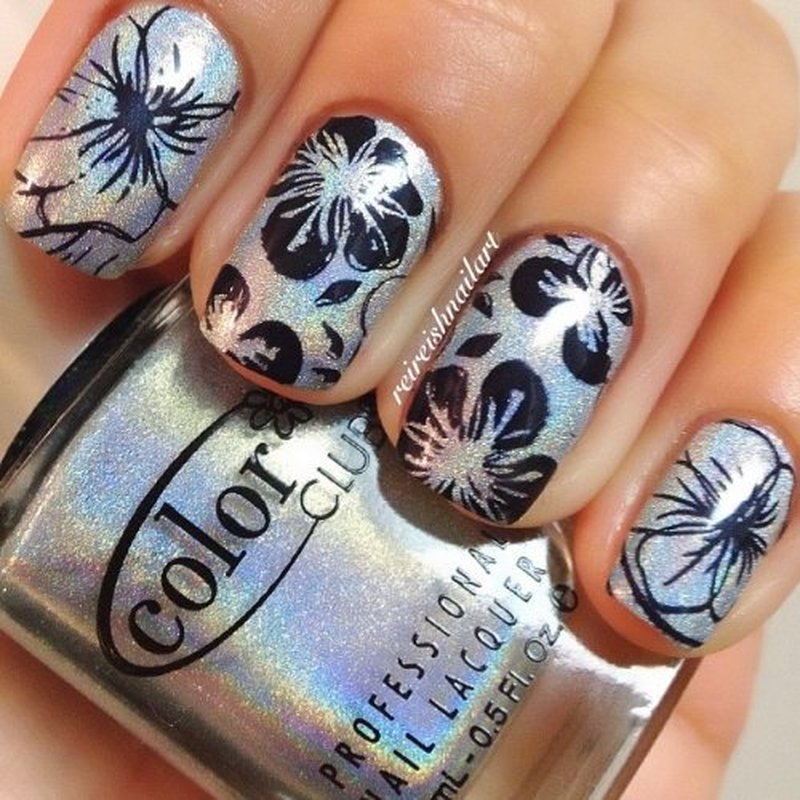 PUEEN Nail Art Stamp Collection Set 24B - STAMPING BUFFET - NEW INVENTION Set of 24 All You Can Stamp Full Size Stamping Image Plates Manicure DIY (Infinite Images With Your Creativity) Now with