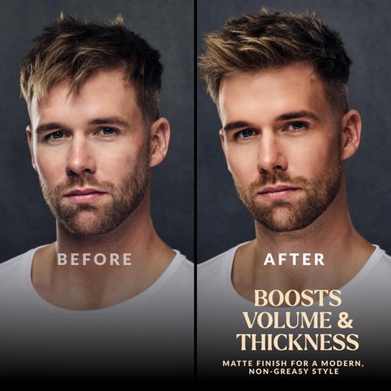 Charlemagne Sea Salt Spray for Men - Firm Hold & Matte Finish - 6.76 fl oz | Mediterranean Breeze Texture & Volume