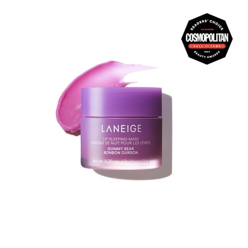 LANEIGE Lip Sleeping Mask - Nourishing Hydration with Vitamin C & Shea Butter for Flaky Lips