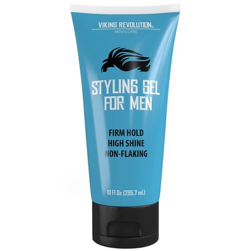 Skiennix Hair Gel for Men - Strong Hold Styling Gel with High Shine | Non-Flaking Formula (10oz)