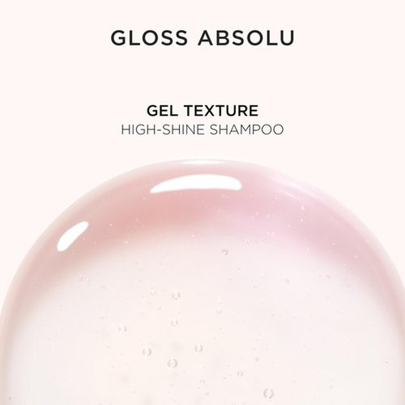 Kerastase Gloss Absolu High-Shine Anti-Frizz Shampoo - Cleanses & Reveals Ultimate Shine, for Glossy & Bouncy Hair, 8.45 Fl Oz