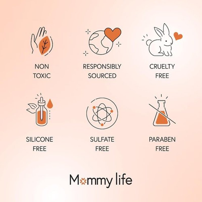 **MOMMY LIFE Preggie Paste Belly Butter - Non-Toxic Stretch Mark Cream with Manuka Honey & Vitamin E | 3.7oz**