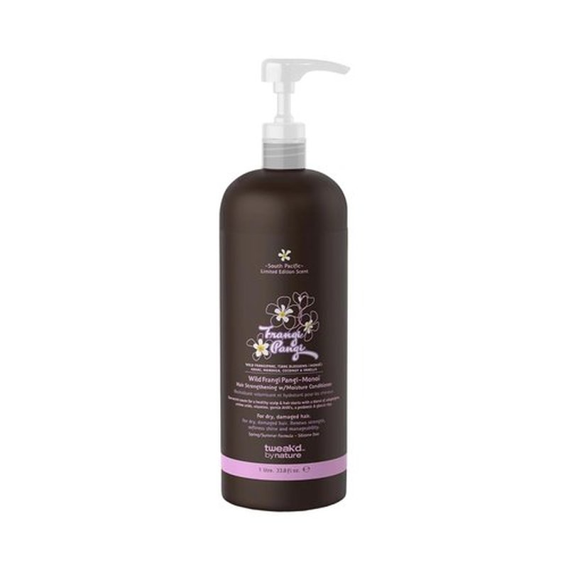 Tweak’d by Nature - Restore Frangi Pangi-Monoi Hair Strengthening Conditioner | Sulfate-Free Deep Conditioner for Dry, Damaged Hair (33.8 oz)
